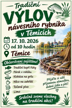 Výlov 2026